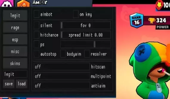 Меню Из Чита Для Бравл Старс