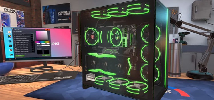 Игра в PC Creator Simulator