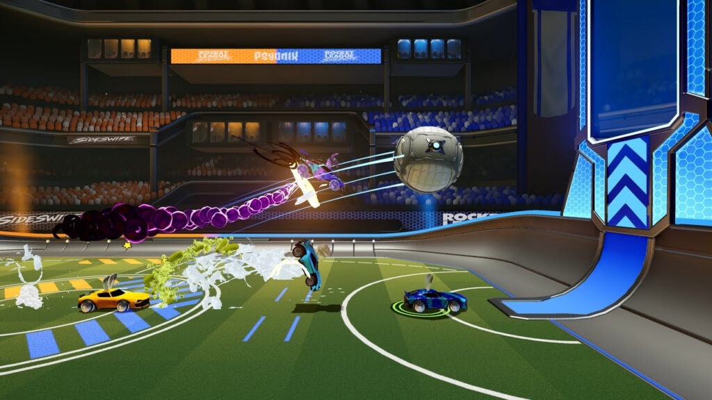 Игра в Rocket League