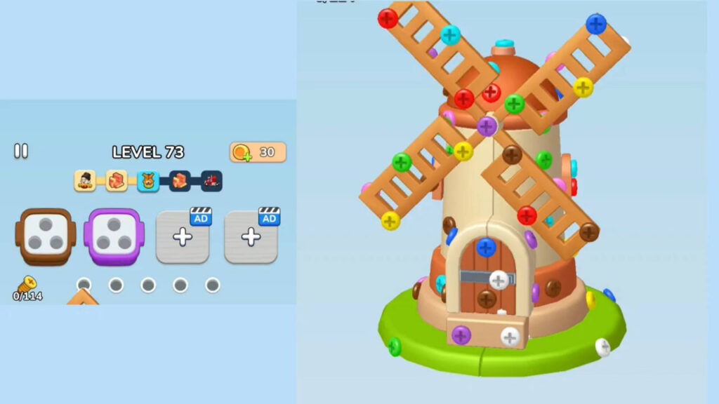 Игра в Screwdom 3D