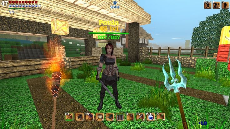 Игра в Block Story