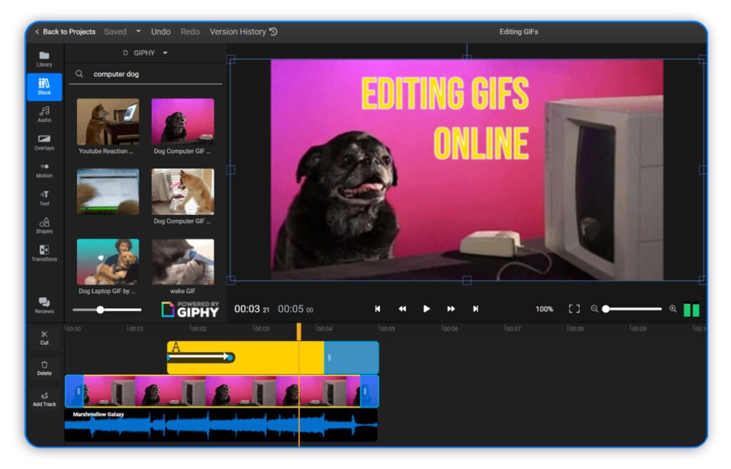 Приложение GIF редактор