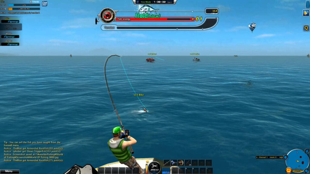 Игра в My Fishing World