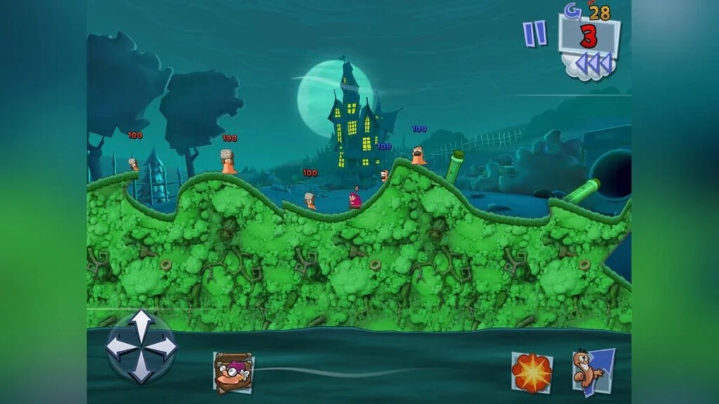 Игра в Worms 3